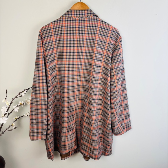 BB Dakota Boyfriend Plaid Blazer Size 2X - Picture 5 of 5